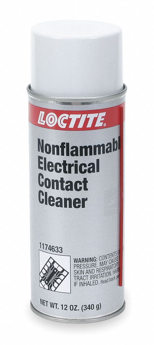 LOCTITE, Aerosol Spray Can, 12 oz, Contact Cleaner - 3EPR3