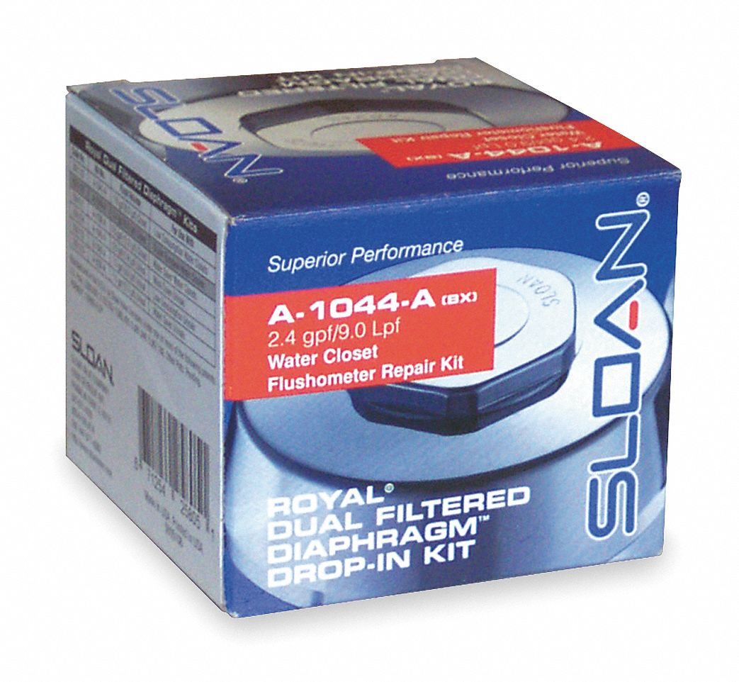 Diaphragm Assembly: Toilets, 2.4 gpf Gallons per Flush