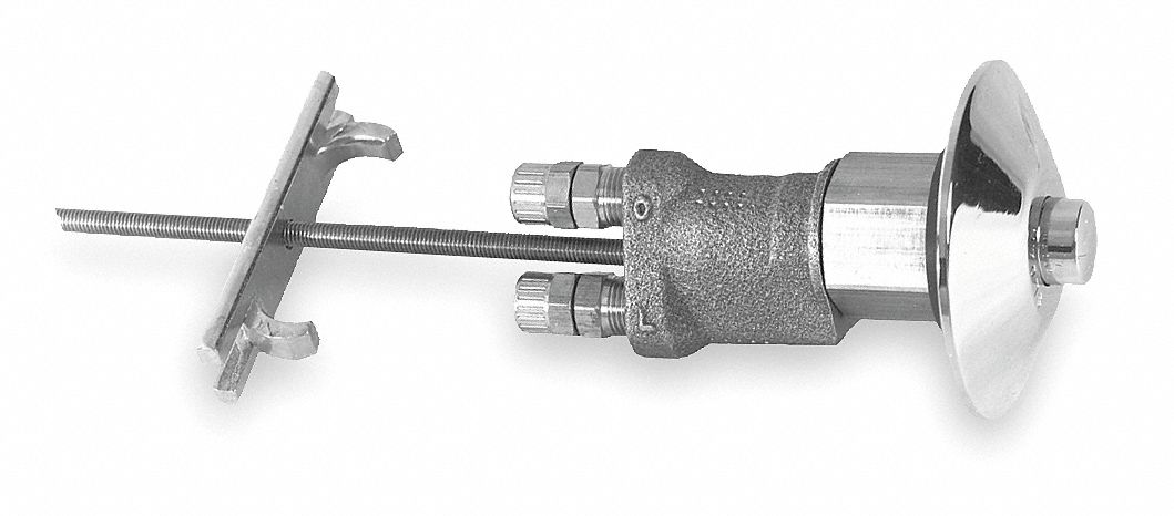 Push Button Assembly: Toilets, Brass