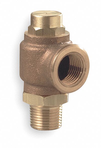 Adjustable Relief Valve,1/4x1/2 In,25psi