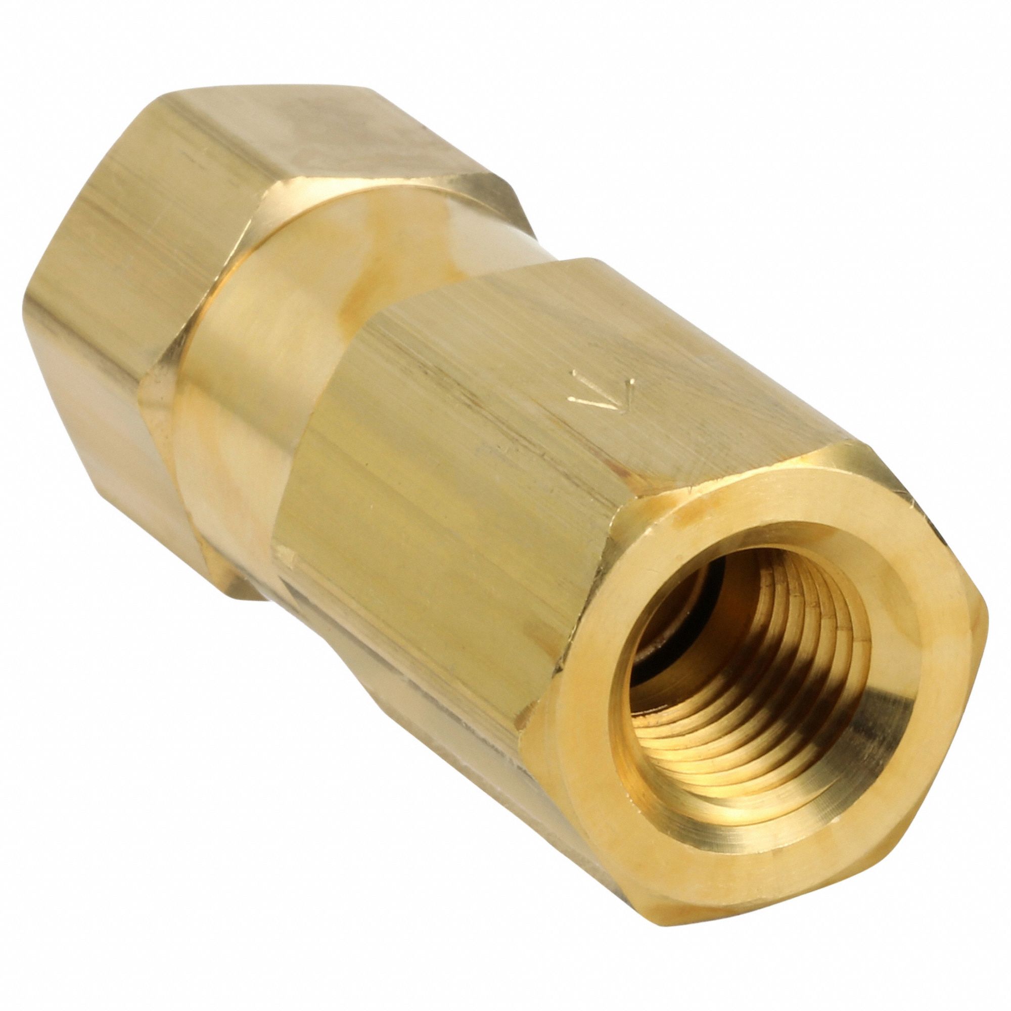 SOUPAPE EN LIGNE 1/4 FNPT ENTREE/SO