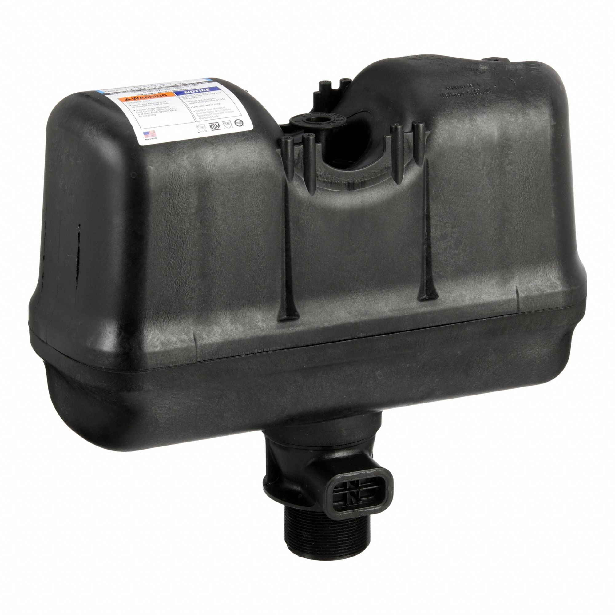 Pressure Assist Flushing System: Flushmate, 503, Metal/Plastic/Polypropylene/Rubber