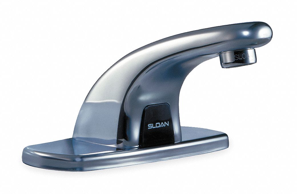Sloan 0 5 Gpm Chrome 3etv4 Ebf 615 4 Grainger