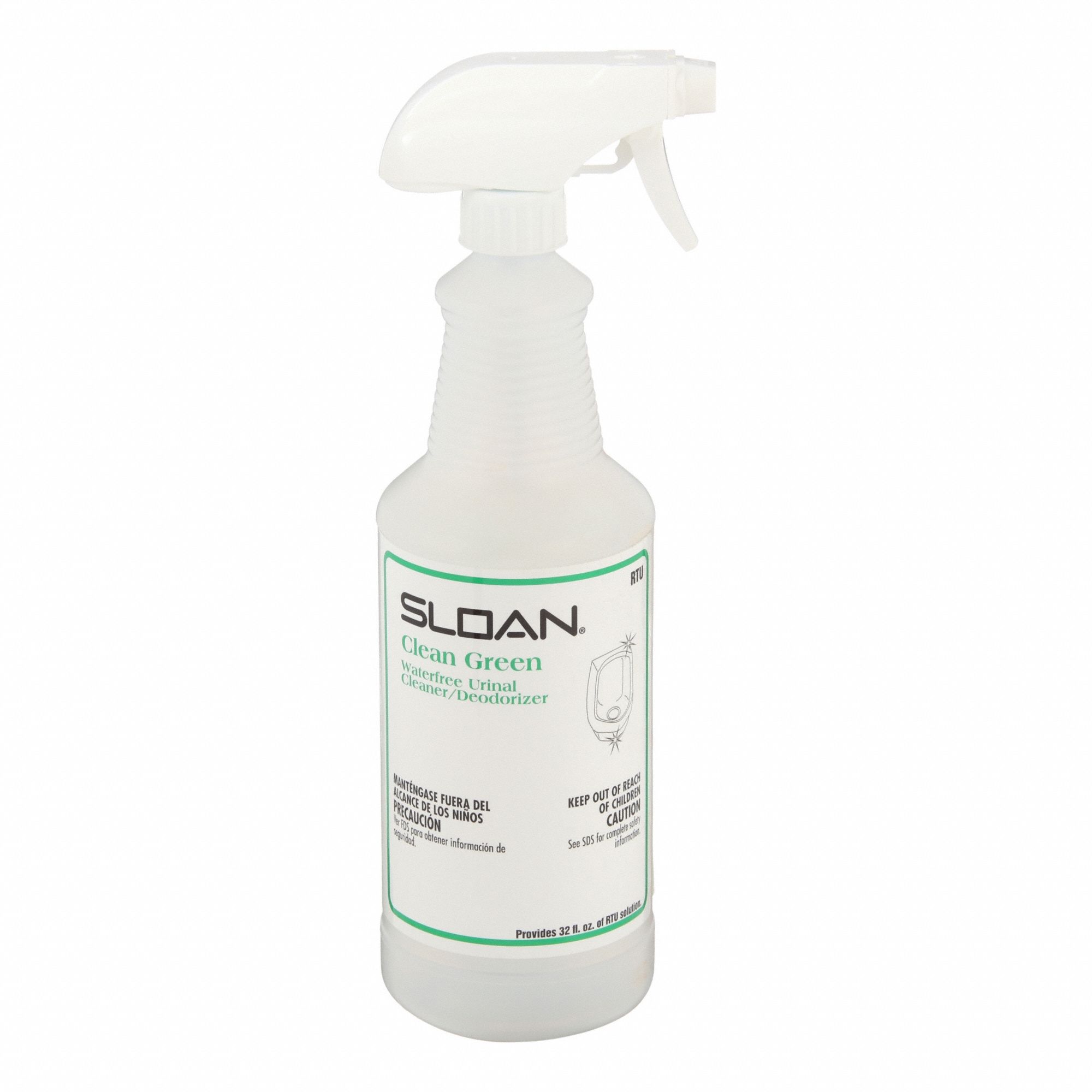 Urinal Cleaner: Bottle/Green