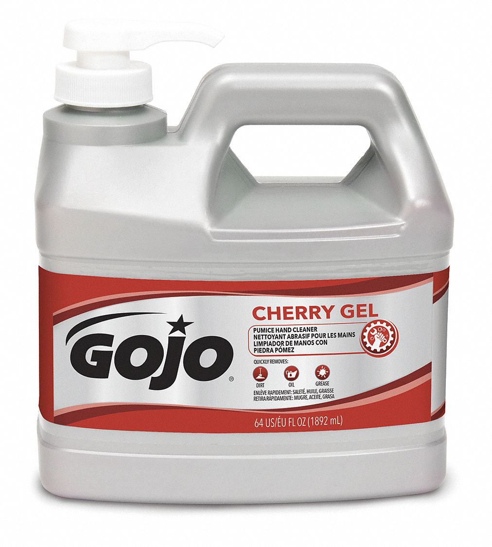 Cherry,  Gel,  Hand Cleaner,  0.5 gal,  Pump Bottle,  None