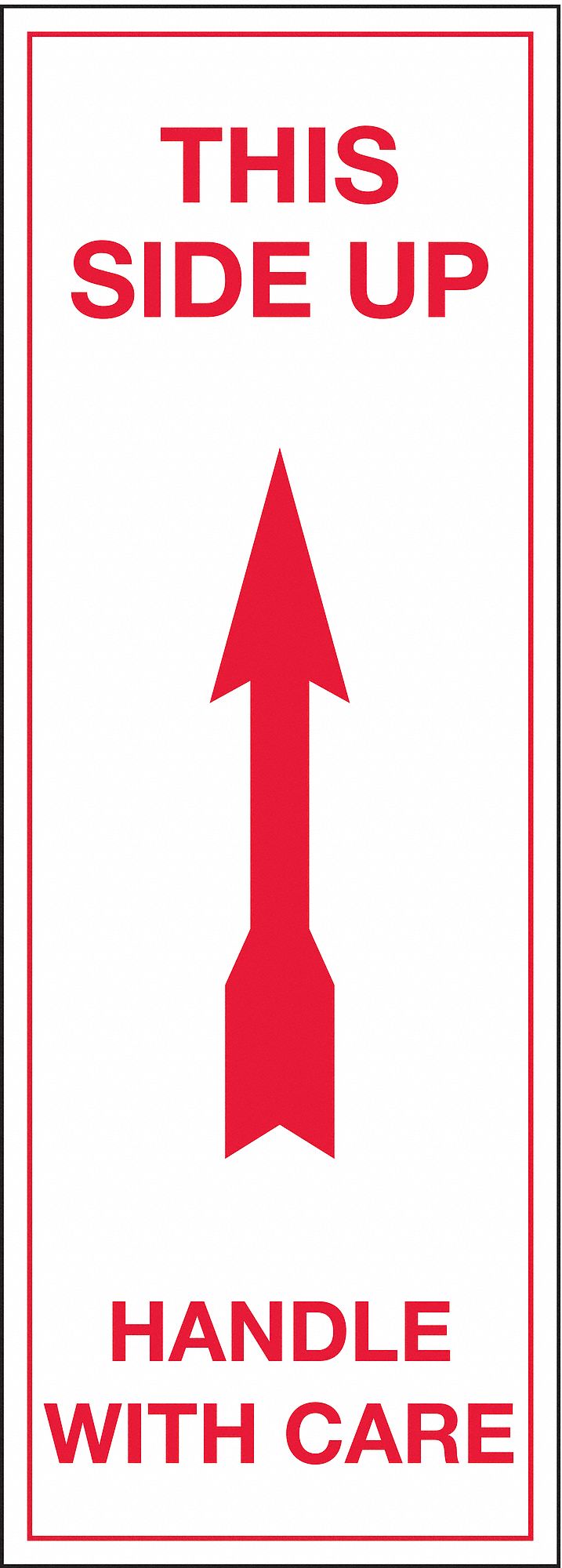 INSTRUCTIONAL LABEL,  ARROWS, PK500