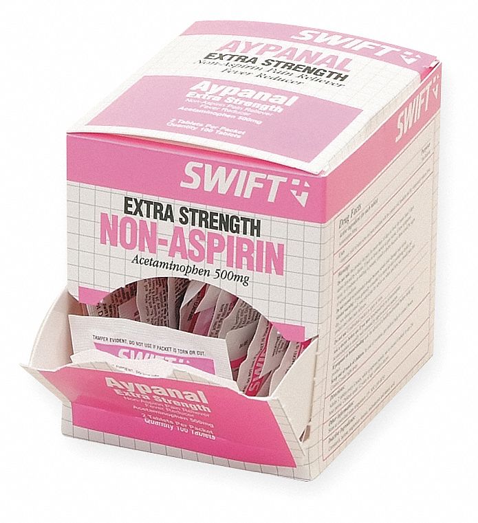 NonAspirin Pain Relief, Tablet, 50 x 2, Regular Strength