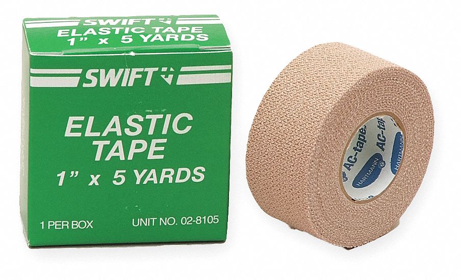 3EWC4 - Adhesive Elastic Tape 1 In x 5 Yd