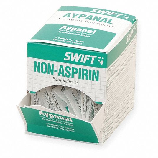 NonAspirin Pain Relief, Tablet, 50 x 2, Regular Strength
