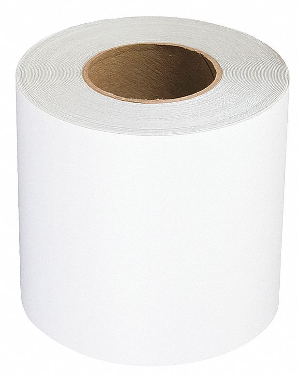 ANTISLIP TAPE, SAFETY TRACK, 60 FT L, 6 IN W, MOP-FRIENDLY, CLEAR, RESILIENT, OHSA