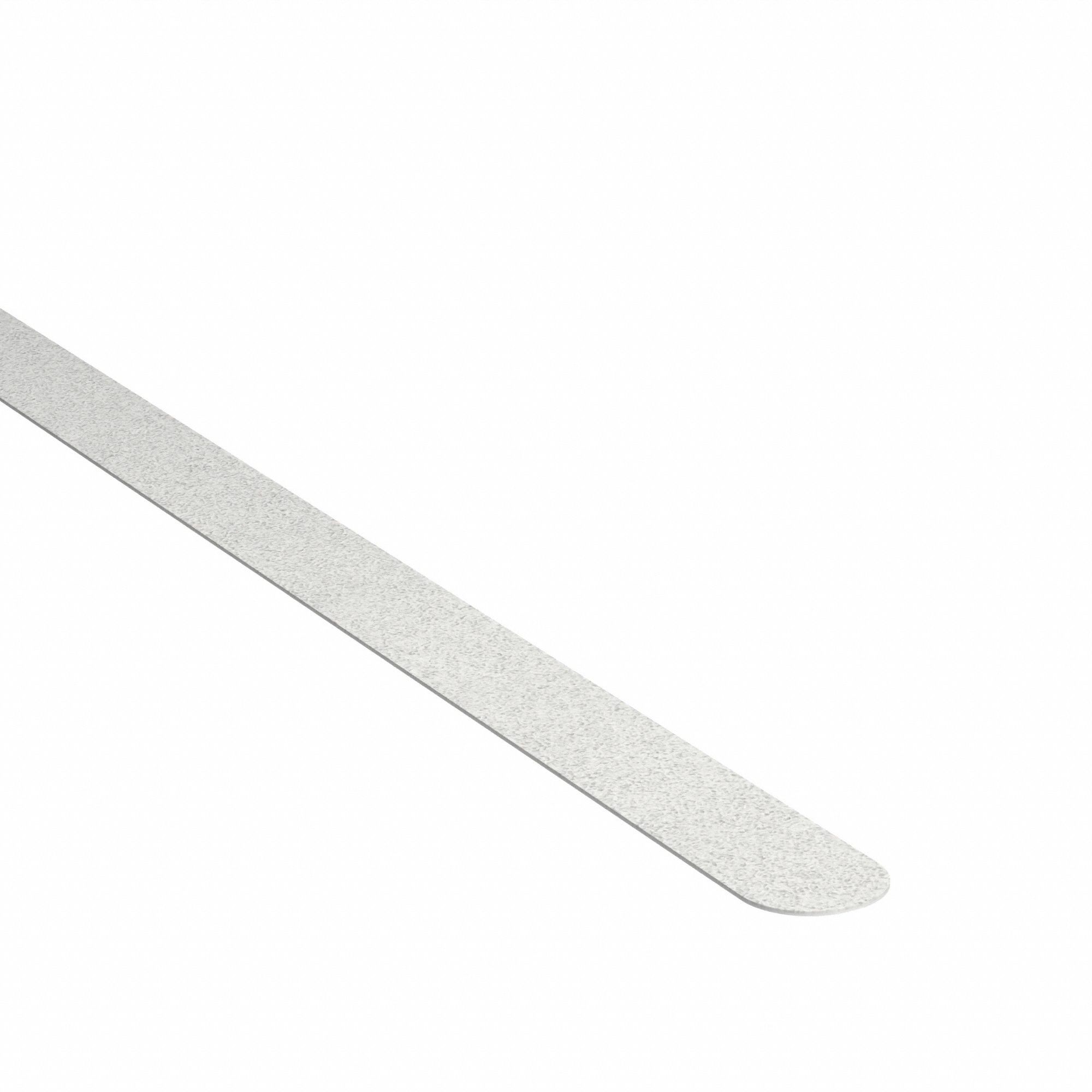 BANDE ANTIDÉRAPANTE, SOLIDE, NON ABRASIF, 7 1/2 PO X 3/4 PO,VINYLE, ADHÉSIF PUISSANT, BLANC, 12/PAQUET