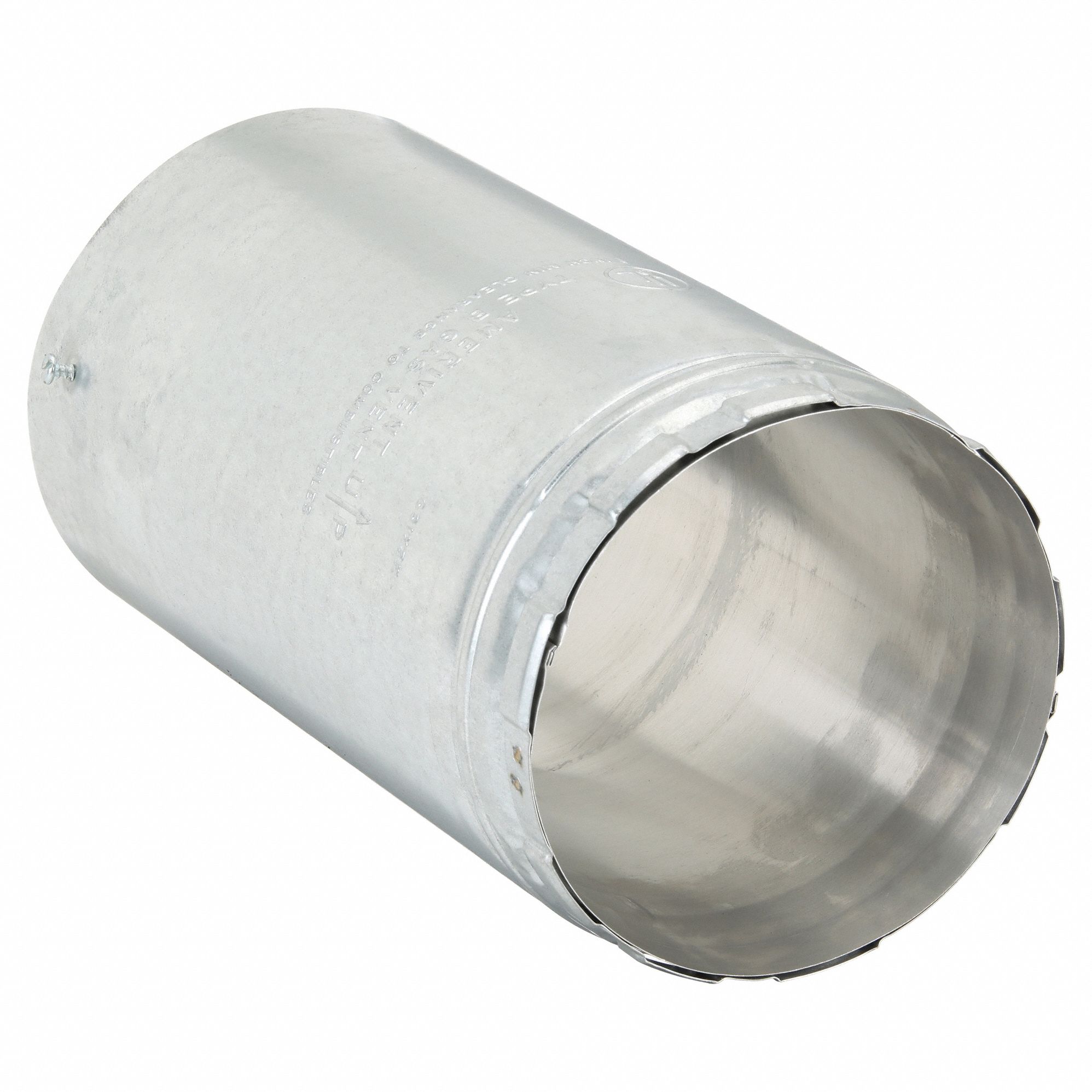 6 in Duct, 1 ft Lg, Gas Vent Pipe 3F3636E12A Grainger