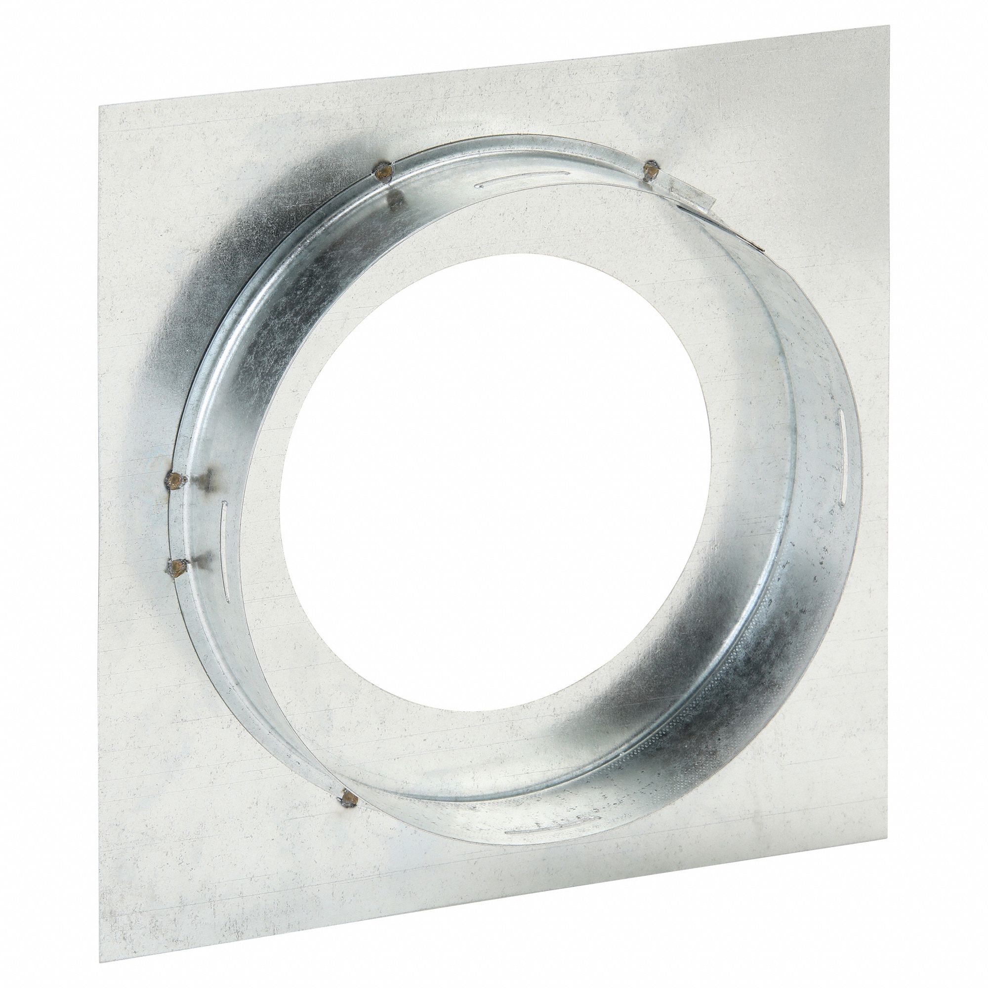 AMERI-VENT FIRESTOP SUPPORT PLATE, 4 IN DUCT, 26 GA BASE THICK, STEEL ...