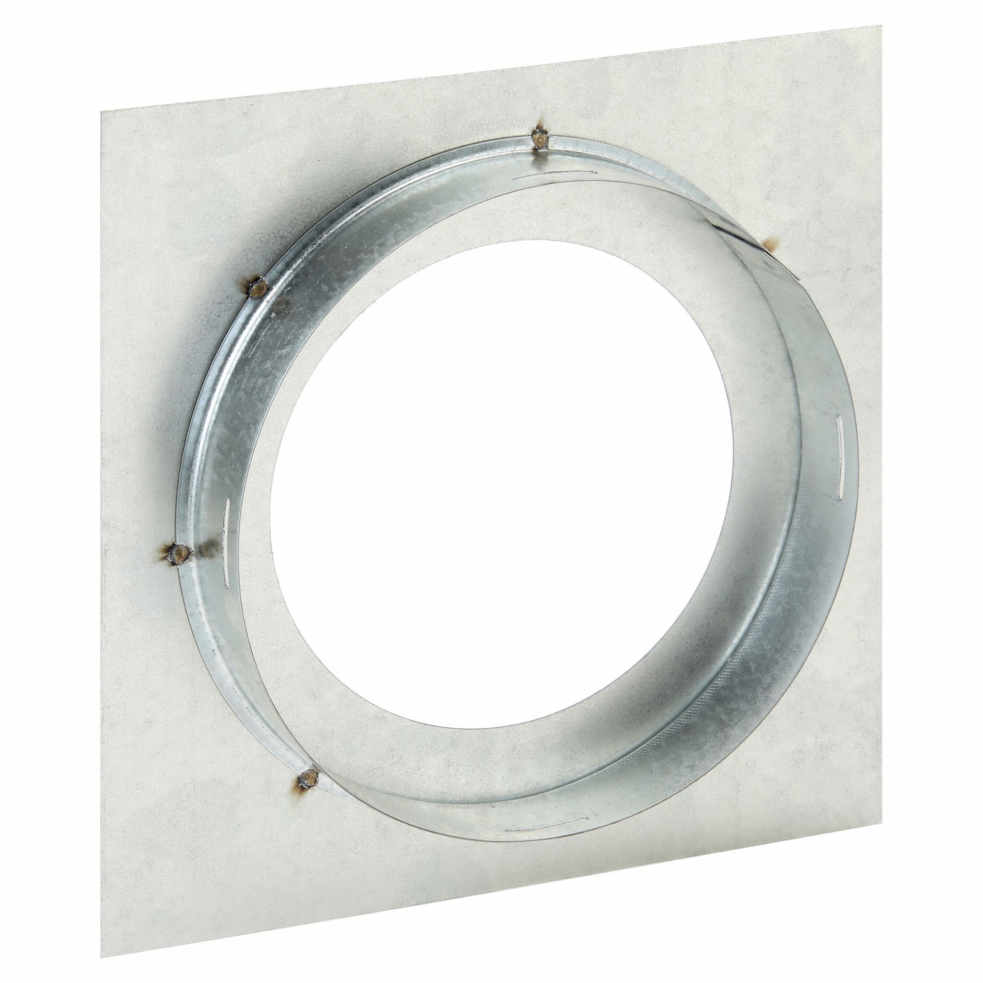 AMERI-VENT FIRESTOP SUPPORT PLATE, 5 IN DUCT, 26 GA BASE THICK, STEEL ...