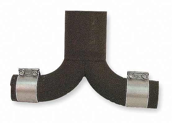 DUAL VENT KIT, COMPATIBLE WITH INFRARED TUBE HEATERS, DUAL SIDEWALL VENTING