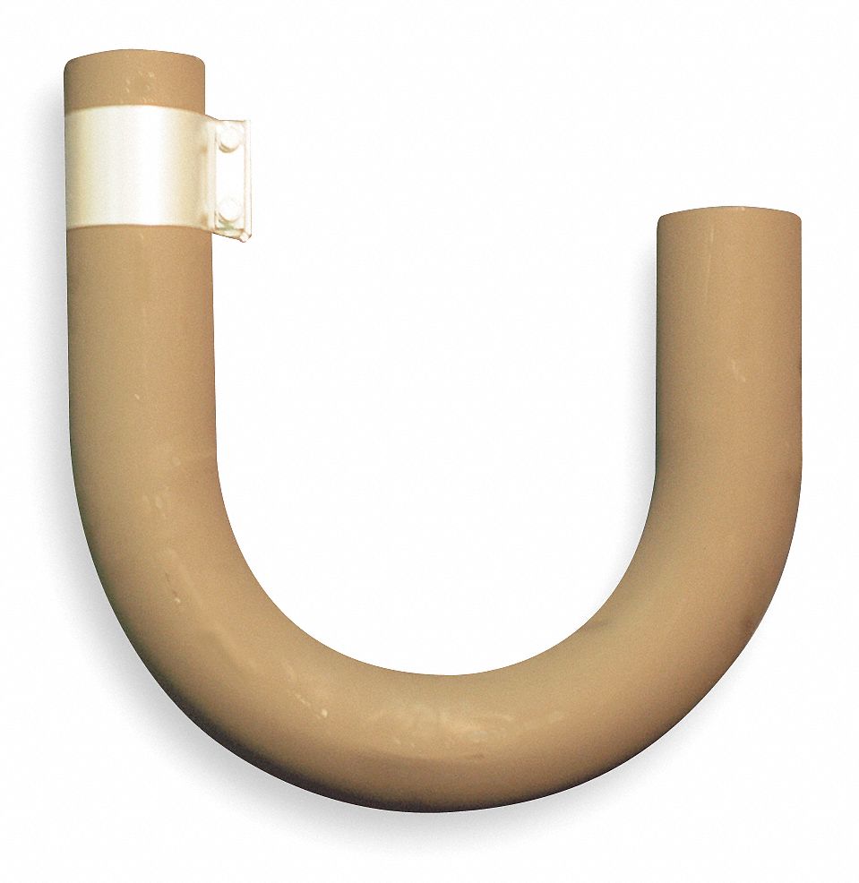 U-BEND FITTING W/CLAMP,4 IN