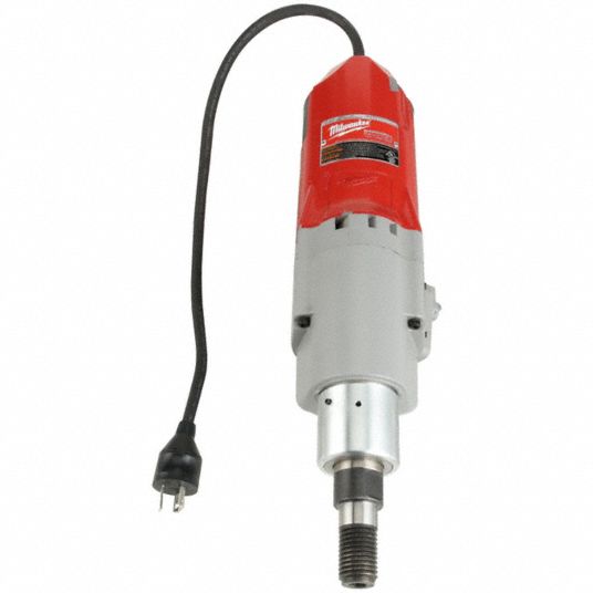 MILWAUKEE, 120V AC, 14 in Capacity (Concrete), Diamond Coring Rig Motor 3F859400420 Grainger
