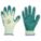 COATED GLOVES, XL (10), SMOOTH, NITRILE, DIPPED PALM, ANSI ABRASION LEVEL 3, WHITE