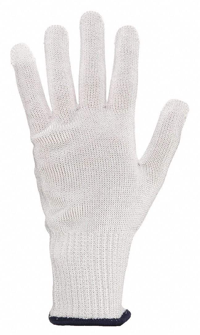 GANTS RÉSISTANTS AUX COUPURES,TG(10),RÉSISTANCE AUX COUPURES DE NIVEAU A6 ANSI,NON ENDUIT,PEDH,10GA,BL