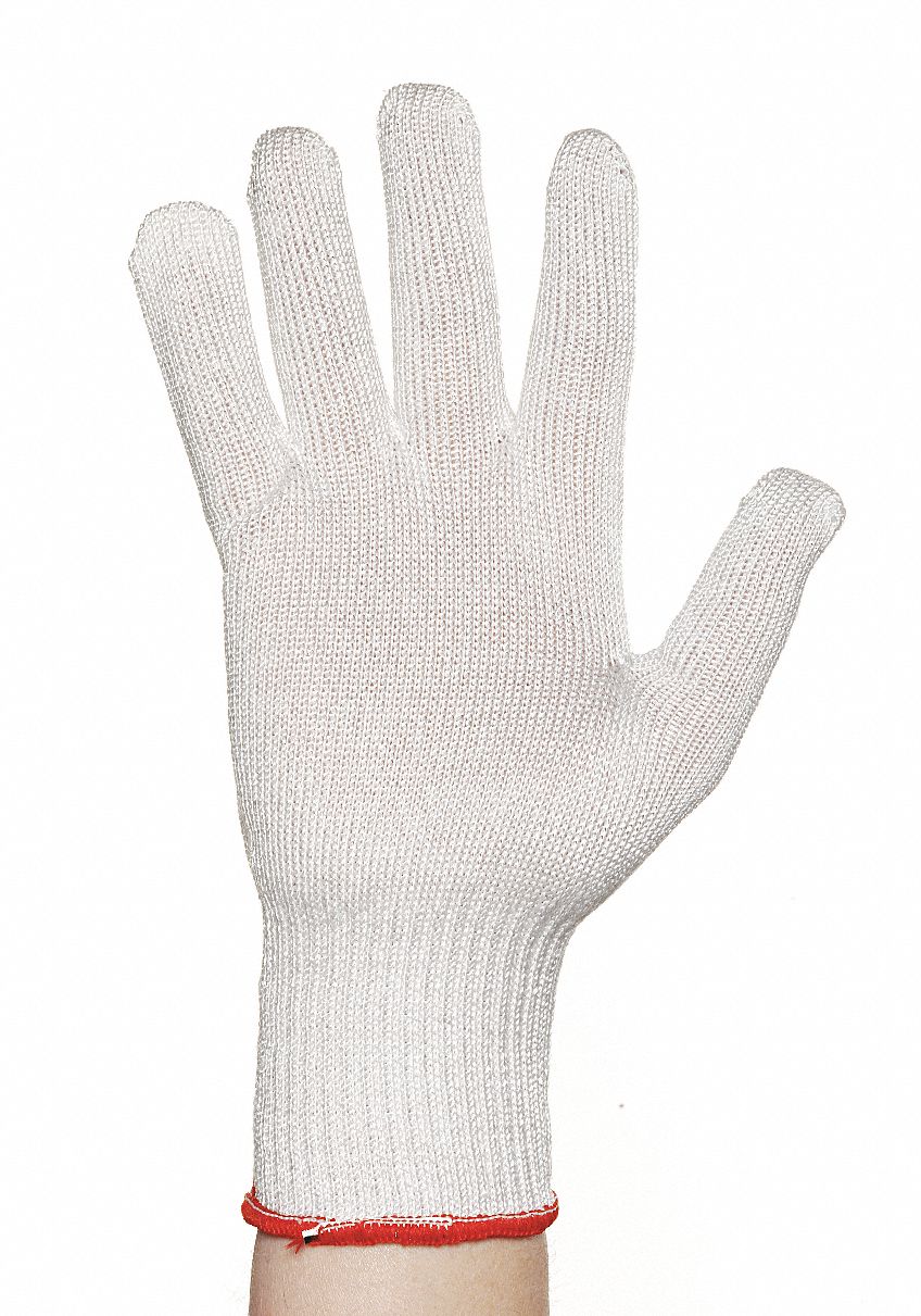 SHOWA Cut-Resistant Glove: XS ( 6 ), ANSI Cut Level A6, Uncoated ...