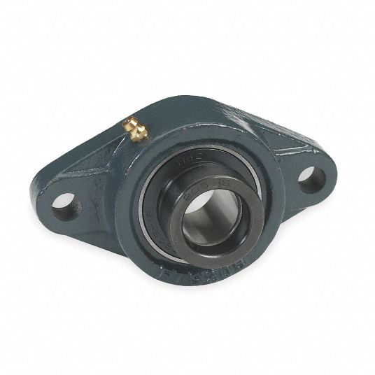 Dayton 2 Bolt Flange Bearing With Ball Bearing Insert And 1 In Bore Dia 3fcw53fcw5 Grainger 5121