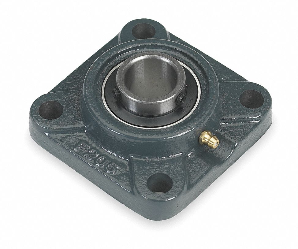 DAYTON, Radial Ball, 2 In Bore, 4 Bolt Flange Bearing - 3FCY4|3FCY4 ...