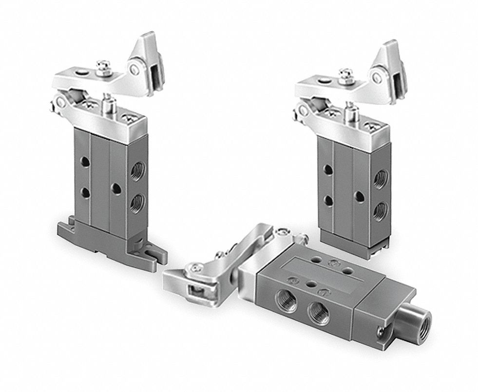 Manual Air Control, 3-Way, 2-Position, 1/8"