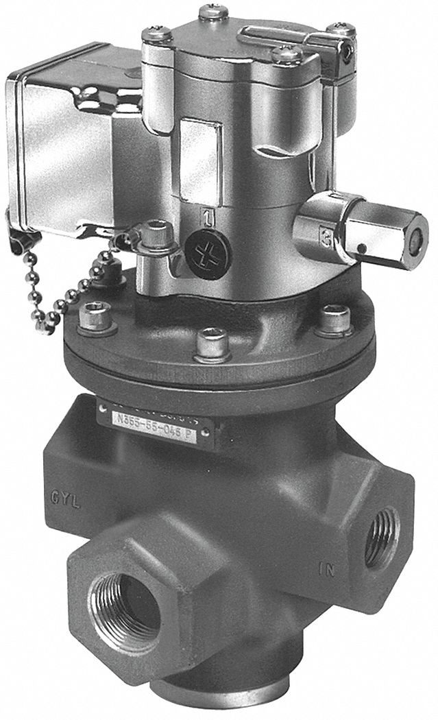N Series, 24V DC, Solenoid Air Control Valve 3FEL2N3556904549 Grainger