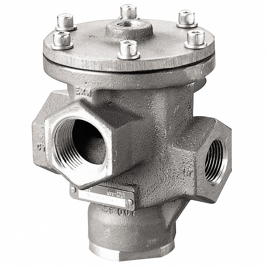 Pilot Air Control Valve: Two-Way / Two-Position, Remote Pilot, Poppet, 30 Coefficient of Volume (Cv)