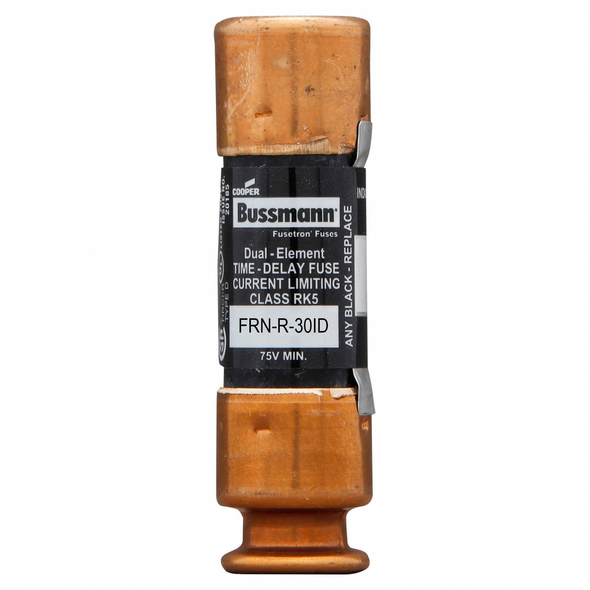 BUSSMANN, 30 A, 250V AC, Fuse 3FKH3FRNR30ID Grainger