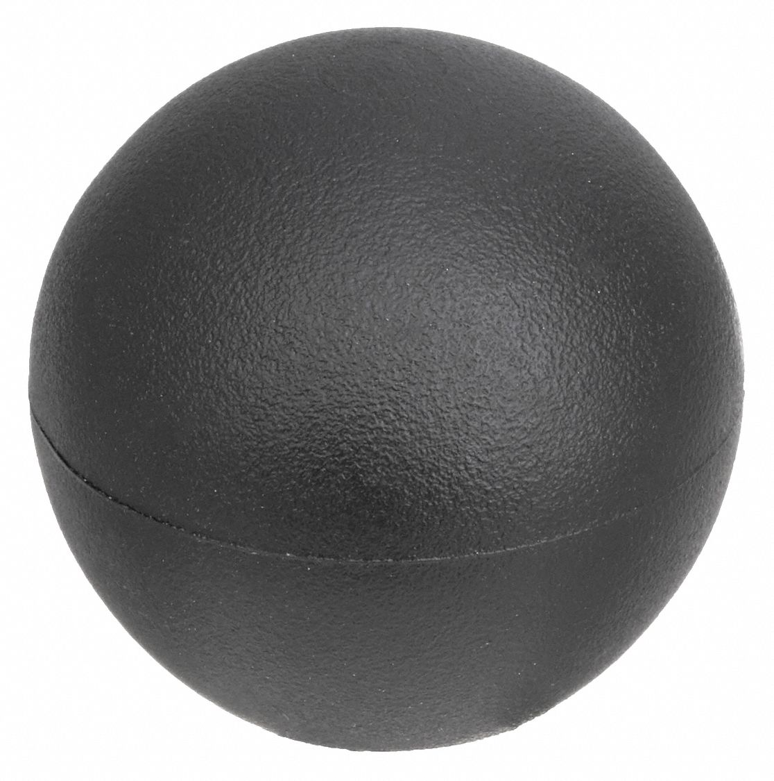 SOFT TOUCH BALL HAND KNOB, 7/8 IN, #8-32 THREAD, 1 IN