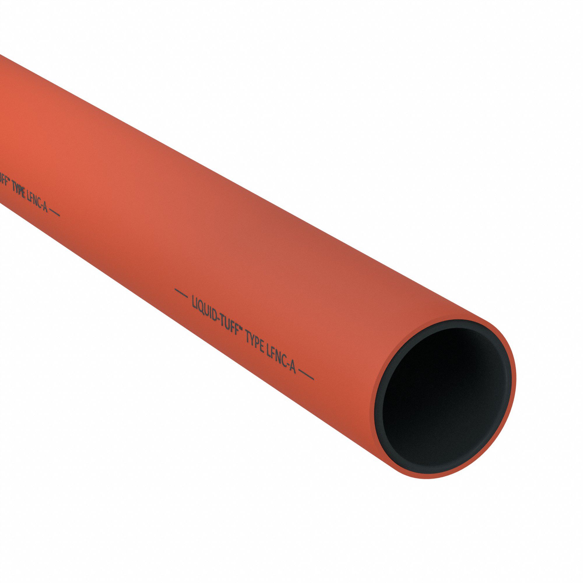 CONTINUOUS-FLEX LIQUID-TIGHT PLASTIC CONDUIT, ¾ IN TRADE SIZE, ORANGE, 100 FT NOMINAL L, 6500