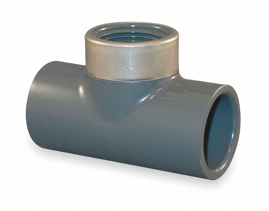 SPEARS  Schedule 80; Gray  TEE     PVC  Socket Fitting     3/4" Pipe Size 
