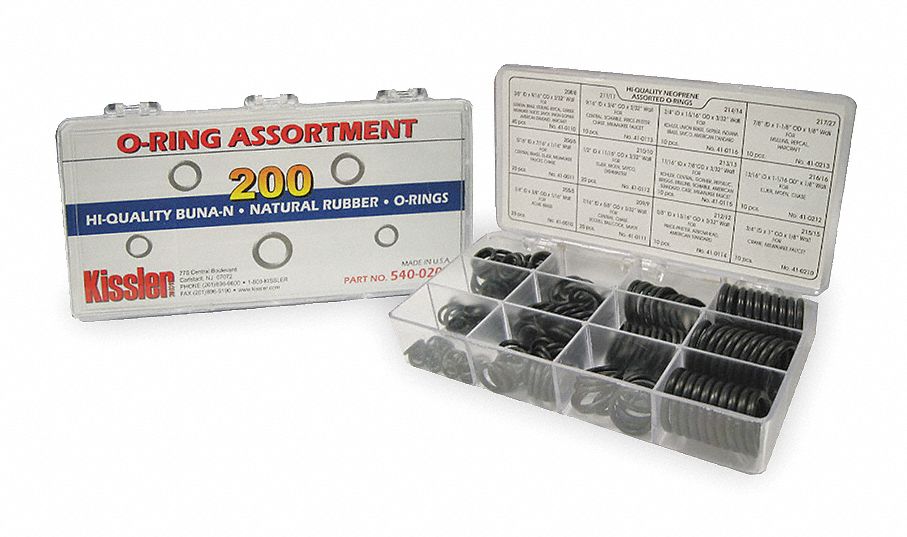 ASSORTED O-RING KIT, UNIVERSAL FIT, 540-0201