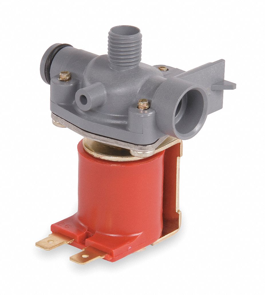Solenoid Valve Through Body: Bradley, For Use With Wash Fountains