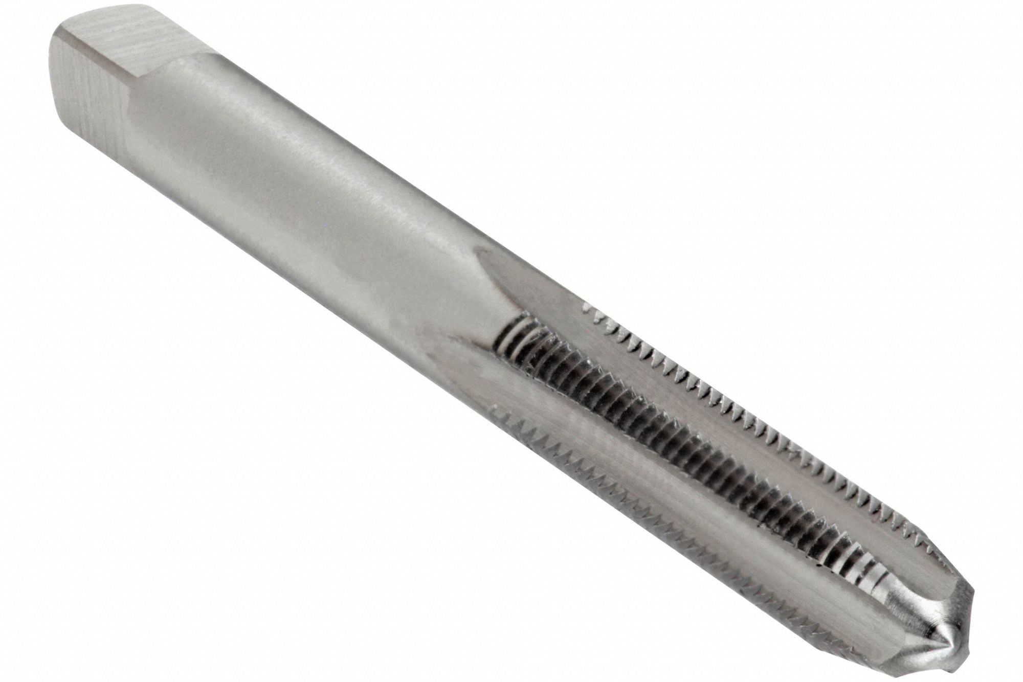 TARAUD À CANNELURE DROITE, FILETAGE NO 10-32, FILETAGE 1/4 PO LONG, 2 3/32 PO LO, FICHE