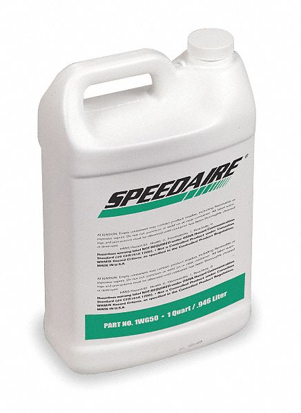 Compressor Oil: 1 gal, Can, 46 ISO Viscosity Grade, 107 Viscosity Index, 246°C Flash Point