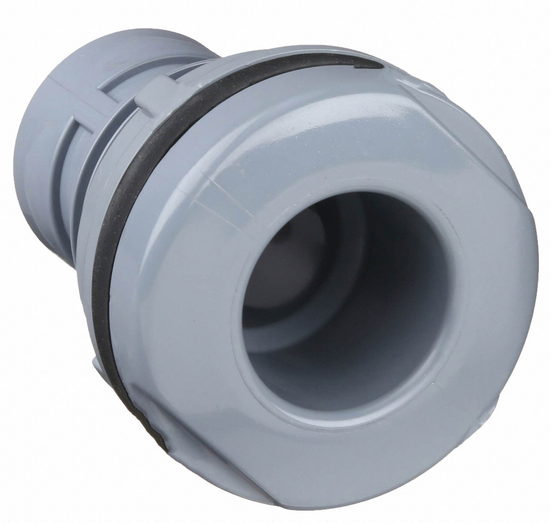 SPEARS CPVC Bulkhead Tank Fitting, 1/2 in Pipe Size, FNPT x Socket