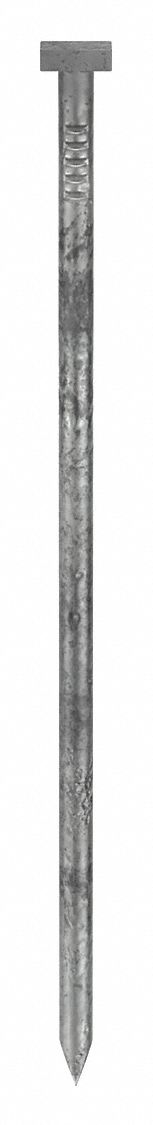 Brads, 1 1/2" L, Galvanized, PK2000: Brads, T Head, Smooth, 1 1/2 in Overall Lg, Glue, 2, 000 PK