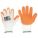 COATED GLOVES, M (8), ANSI NEEDLESTICK LEVEL 5, ANSI CUT LEVEL A9, ROUGH, LATEX