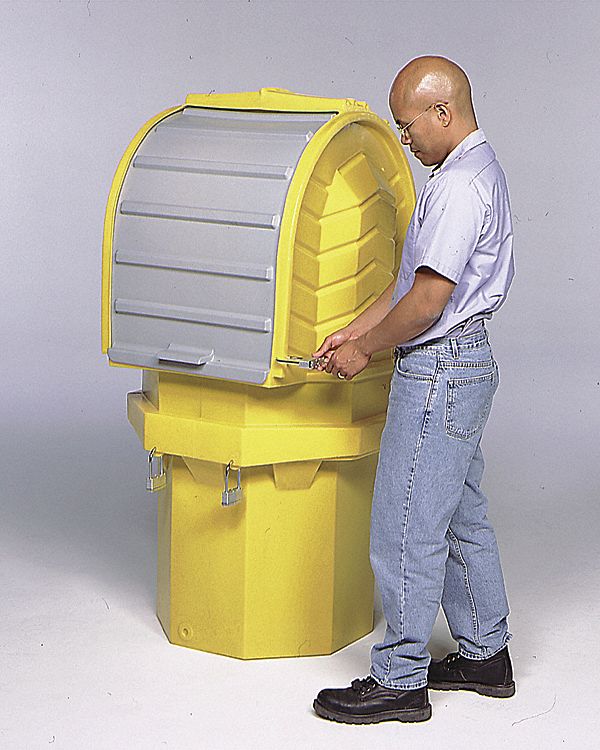 ULTRATECH Rolltop Drum Spill Containment System For 1 Drums, 70 gal