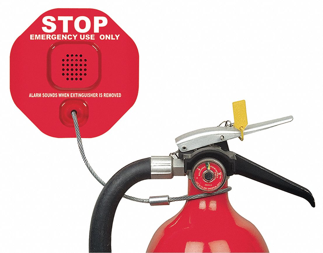 Fire Extinguisher Alarms
