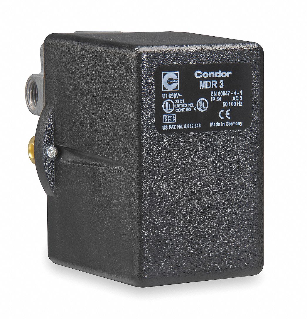 Condor MDR3 Pressure Switch for Air Compressor