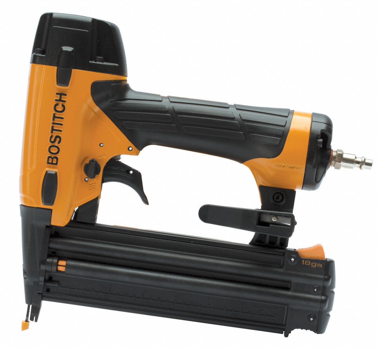 BOSTITCH Air Powered, Nail Gun, Combination Firing Mode, 70 Psi - 3FWY3 ...