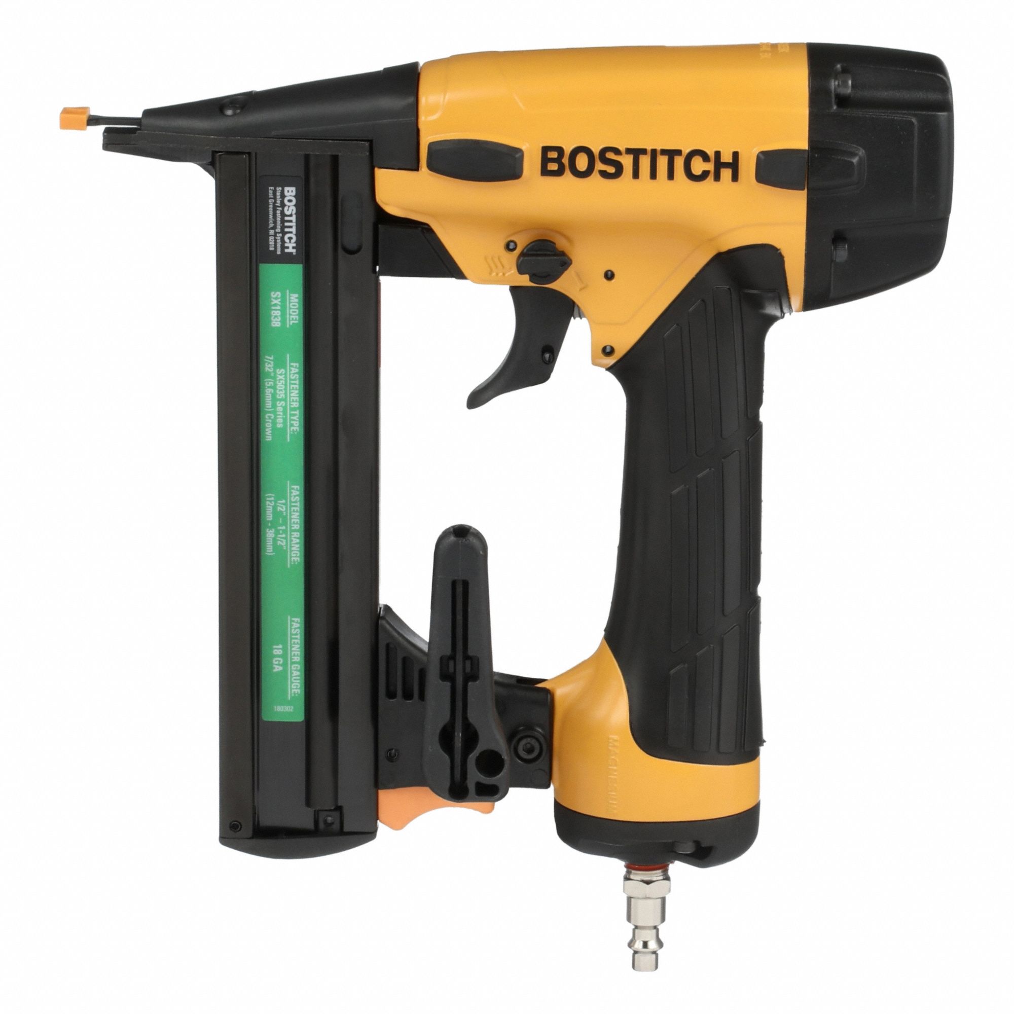 Staple Gun: For 1/4 in Staple Wd, For 18 ga Staple Gauge, For 1/2 in to 1 1/2 in Staple Lg