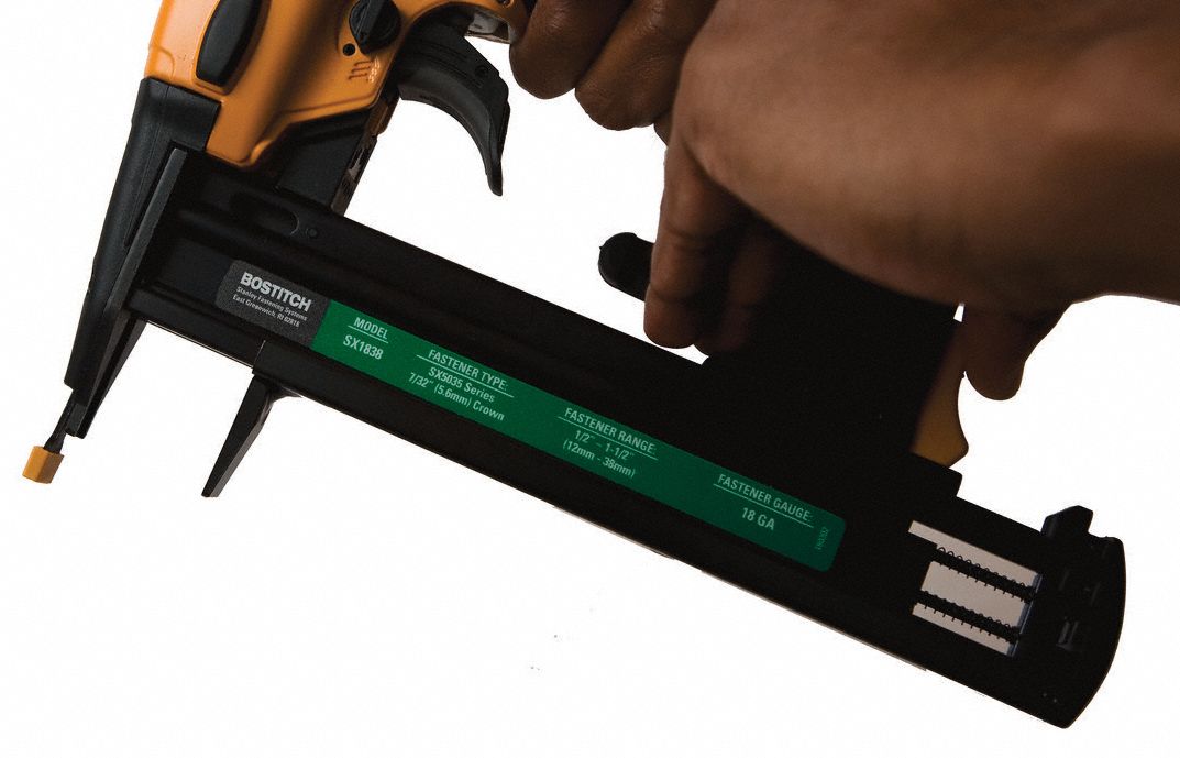 BOSTITCH Air Powered, Staple Gun, 120 psi, Combination Firing Mode