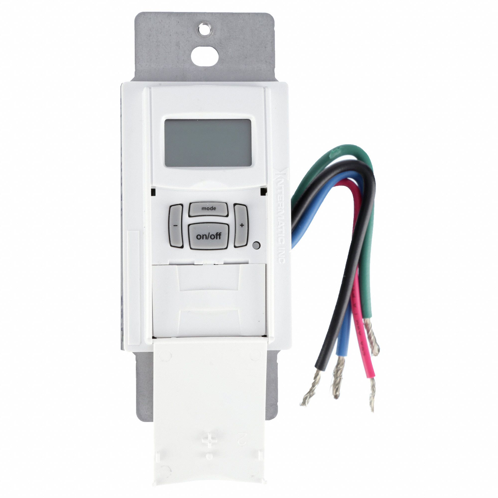 Intermatic 120 277v Ac Electronic Wall Switch Timer, Max. On Off Cycles 