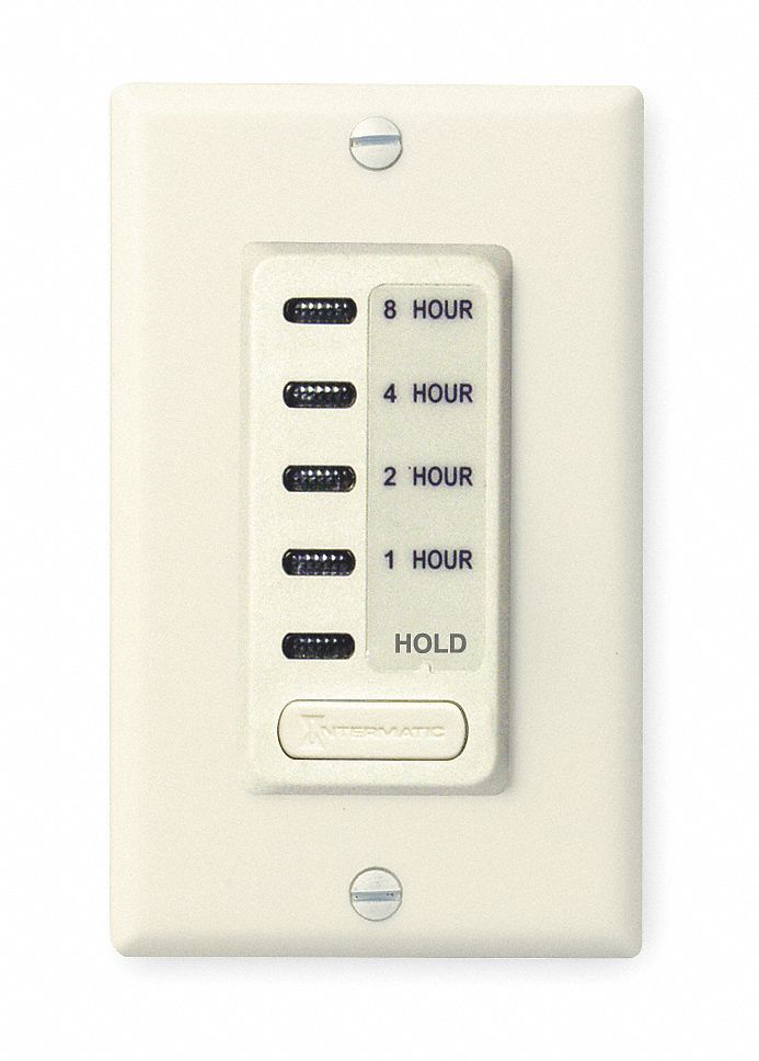INTERMATIC Temporizador con Interruptor,8 hr,120VCA - Temporizadores de  Interruptor de Pared - 3FWZ6