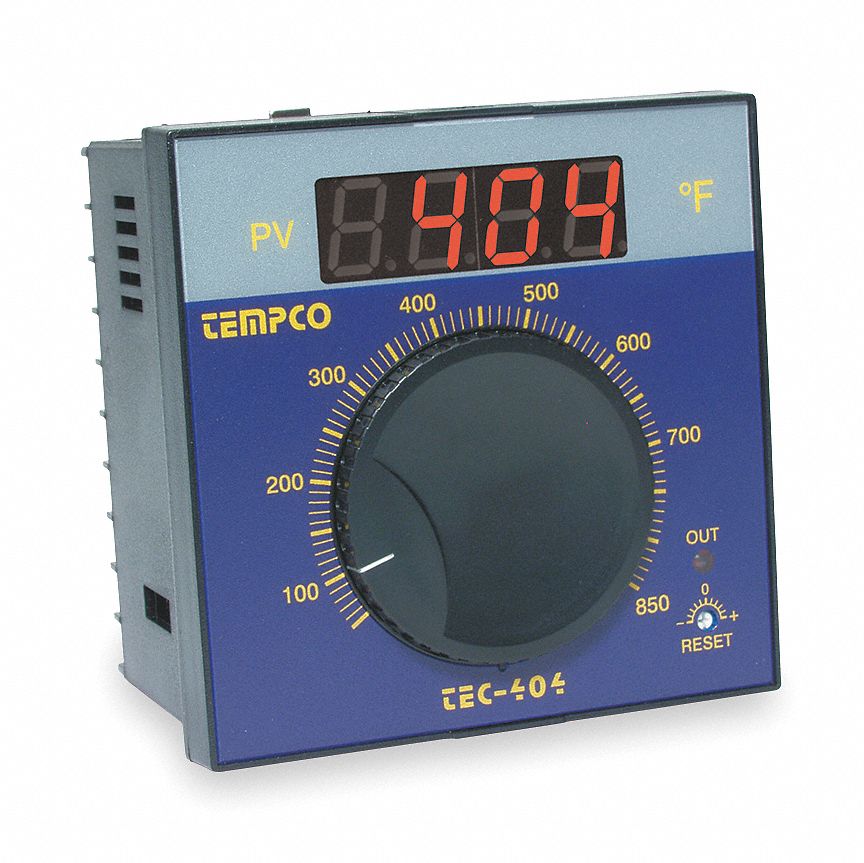 TEMPERATURE CONTROLLER, ANALOG, K, 90-264V