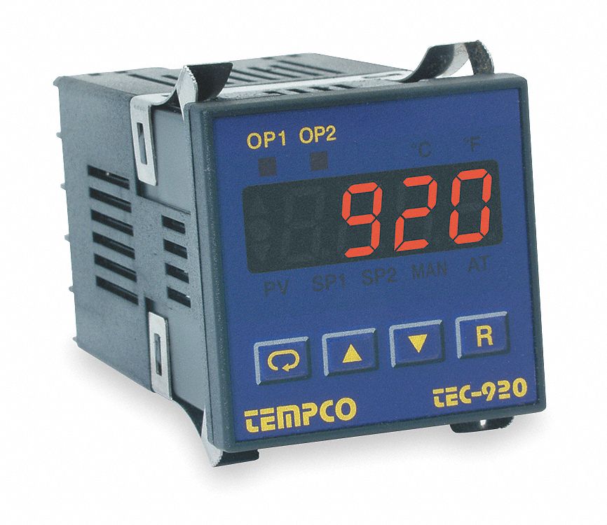 TEMP CONTROLLER,PROG,90-250V,RELAY2